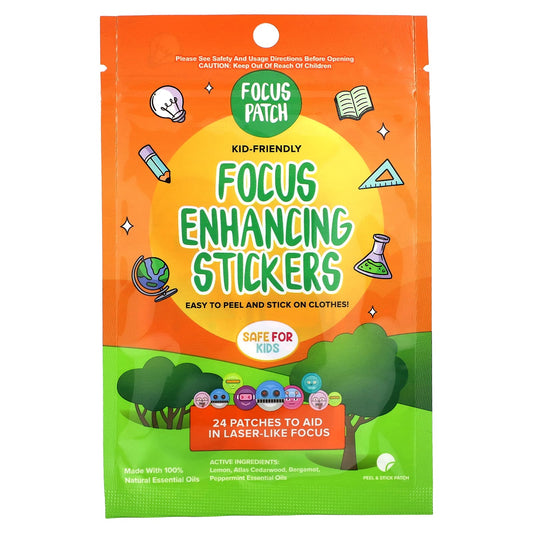 NATPAT-Focus Patch-Focus Enhancing Stickers-24 Patches