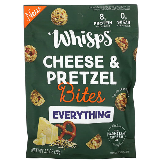 Whisps-Cheese & Pretzel Bites-Everything -2.5 oz (70 g)