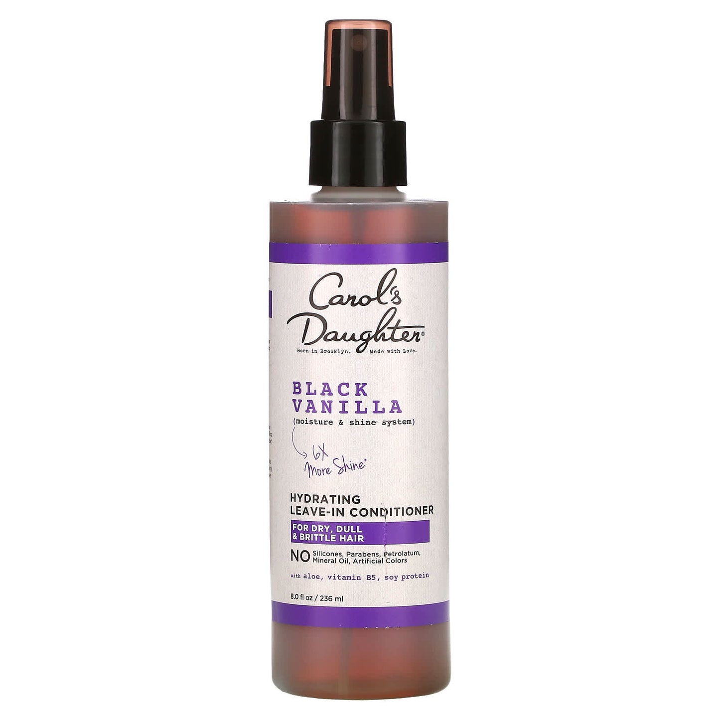 Carol's Daughter-Black Vanilla-Moisture & Shine System-Hydrating Leave-In Conditioner-For Dry-Dull & Brittle Hair-8 fl oz (236 ml)