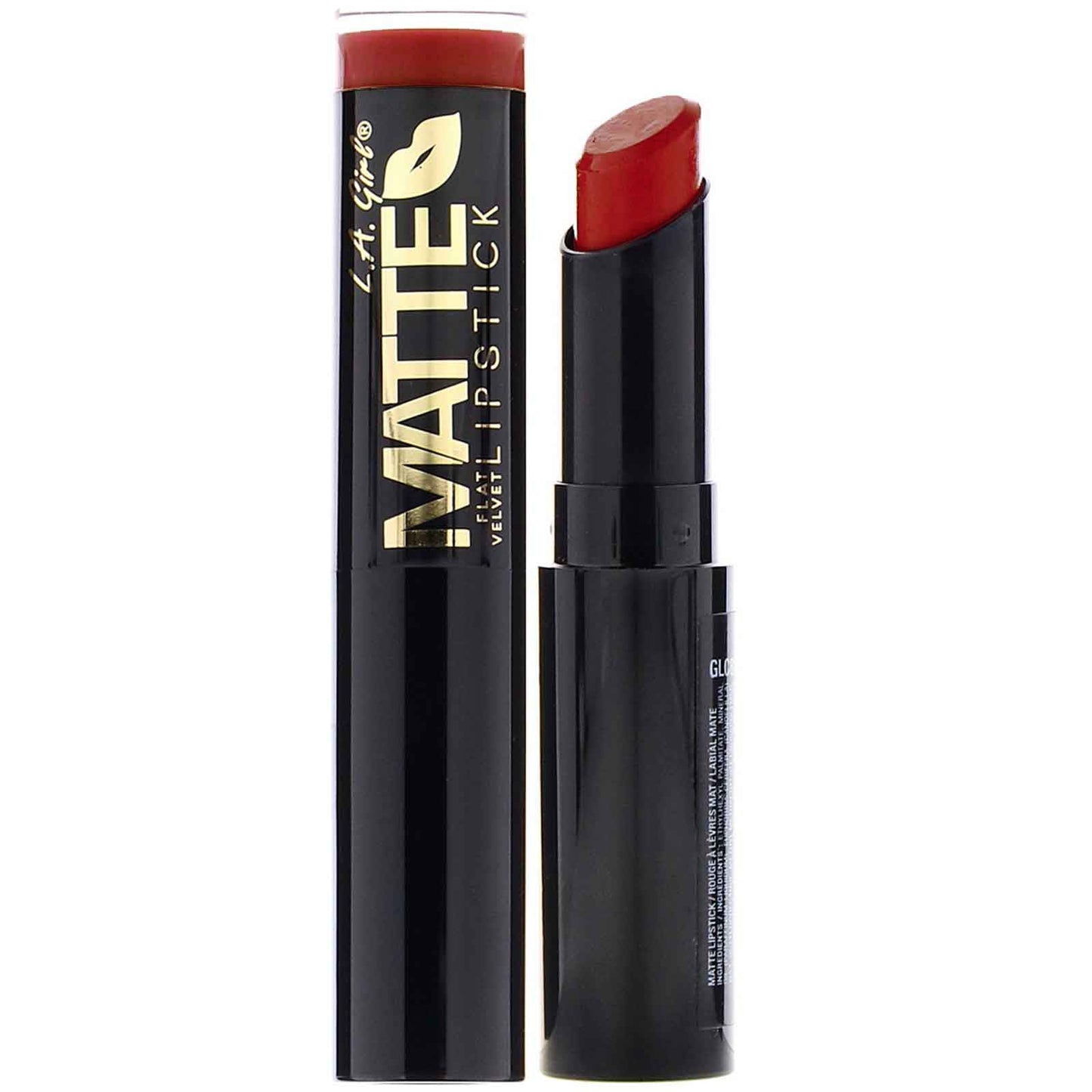 L.A. Girl-Matte Flat Velvet Lipstick-Bite Me-0.10 oz (3 g)