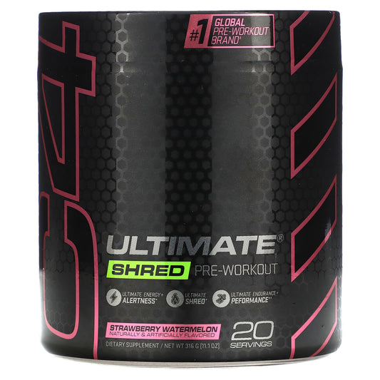 Cellucor-C4 Ultimate Shred-Pre-Workout-Strawberry Watermelon-11.1 oz (316 g)