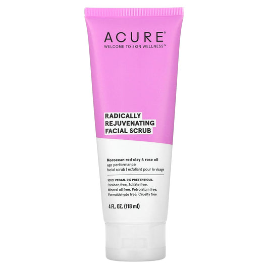 ACURE-Radically Rejuvenating Facial Scrub-4 fl oz (118 ml)