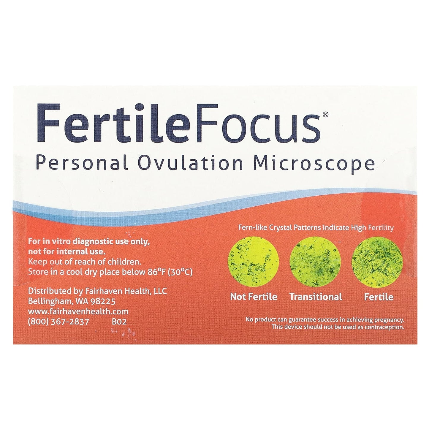 Fairhaven Health, FertileFocus, Personal Ovulation Microscope, 1 Microscope