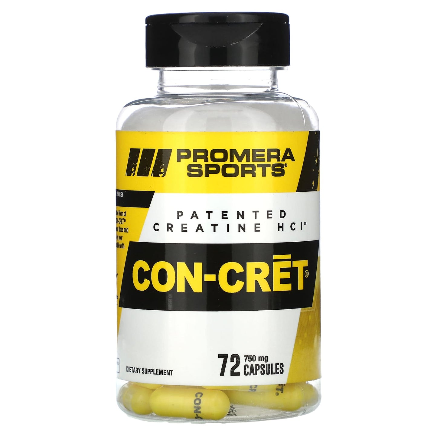 Con-Cret-Con-Cret Creatine HCl-750 mg-72 Capsules