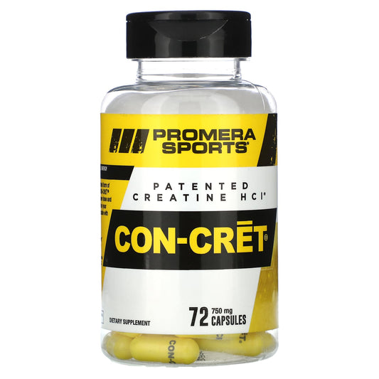 Con-Cret-Con-Cret Creatine HCl-750 mg-72 Capsules