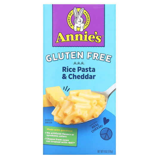 Annie's Homegrown-Rice Pasta & Cheddar-Gluten Free-6 oz (170 g)