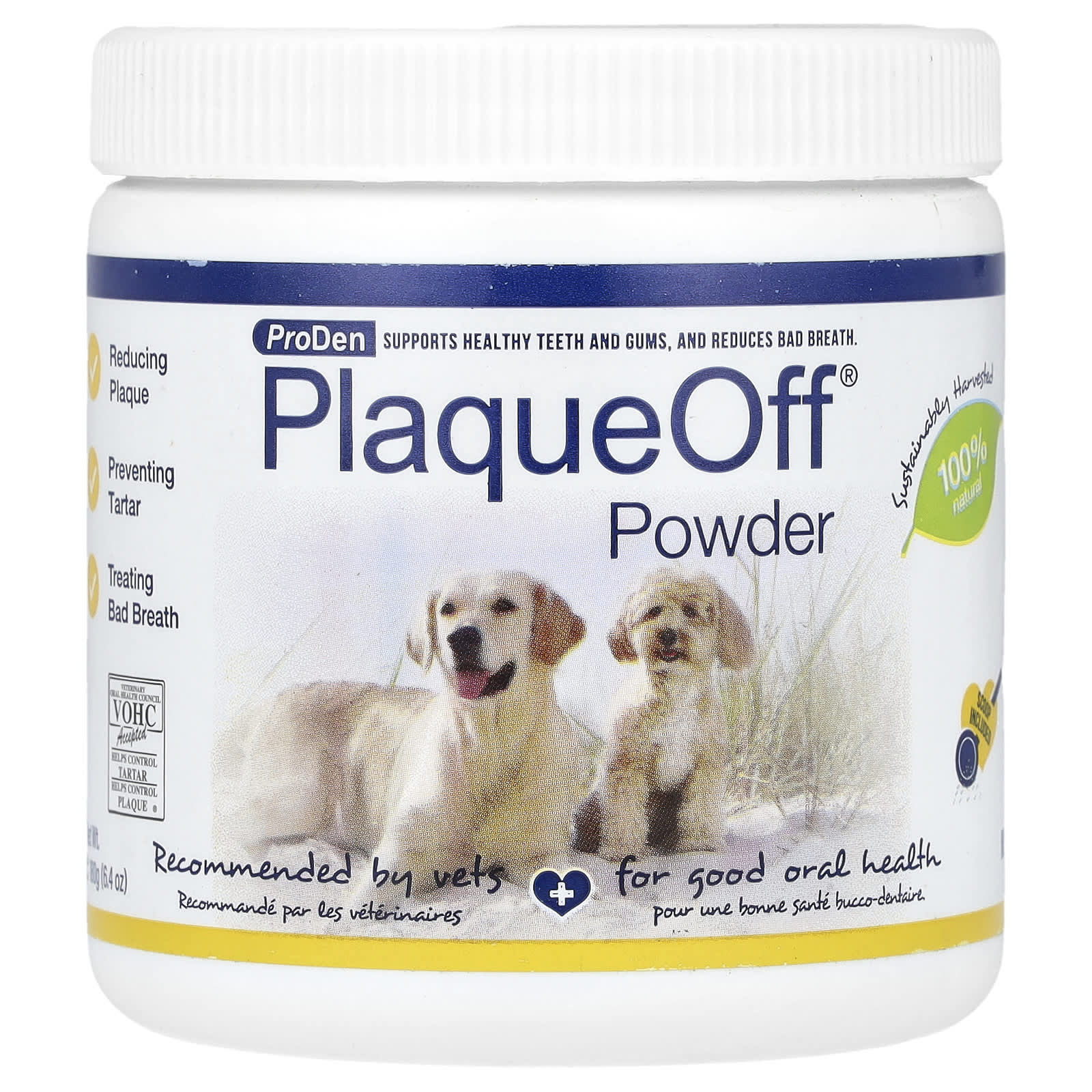 ProDen-PlaqueOff Powder-6.4 oz (180 g)