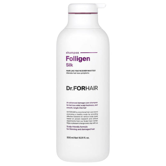 Dr.ForHair-Folligen Shampoo-Silk-16.91 fl oz (500 ml)