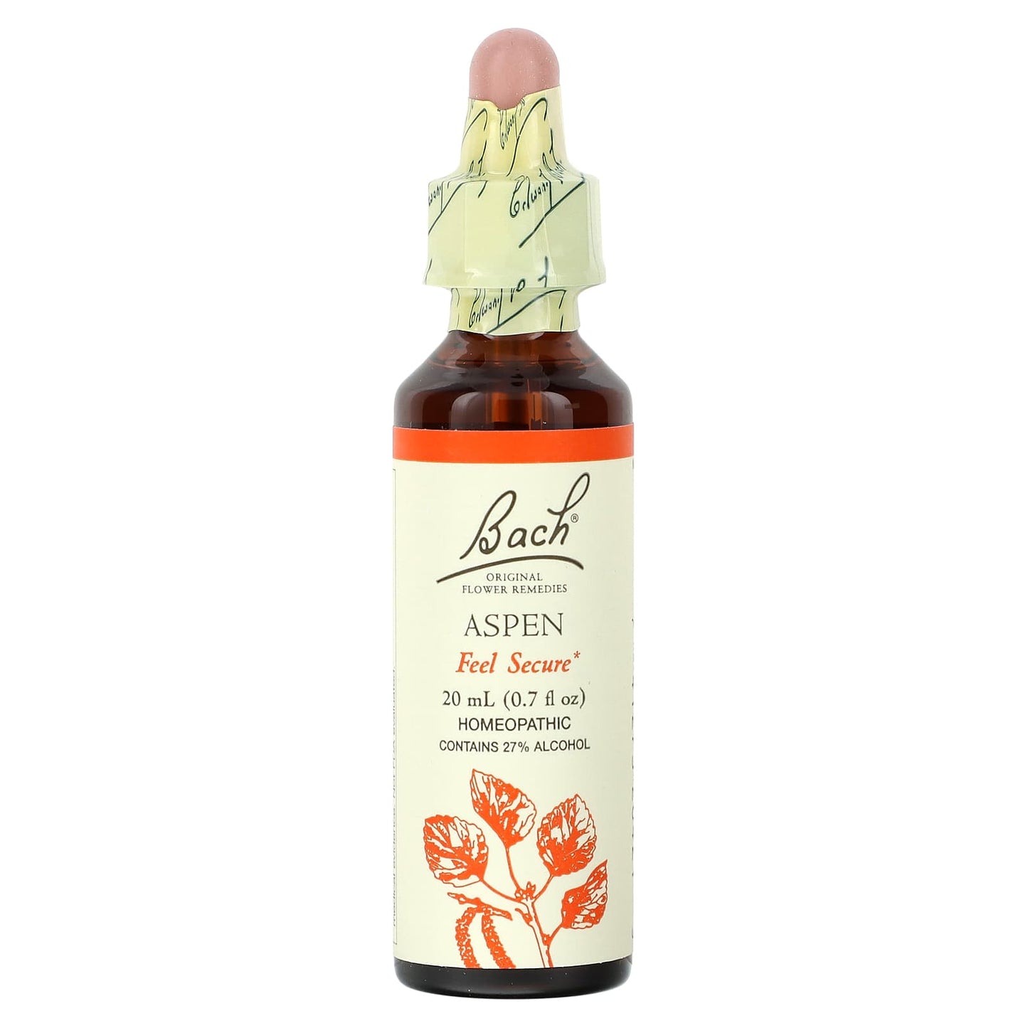 Bach-Original Flower Remedies-Aspen-0.7 fl oz (20 ml)