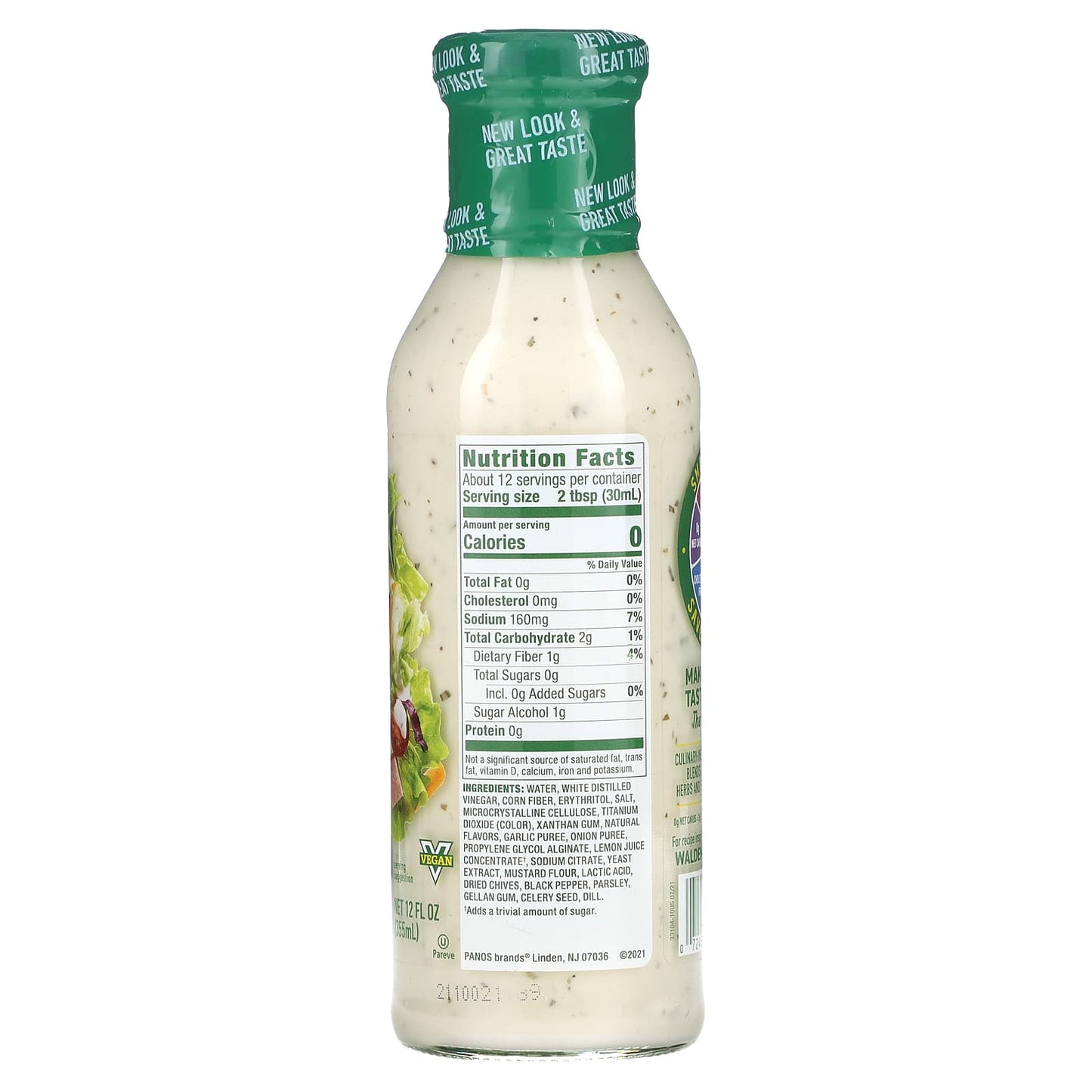 Walden Farms, Ranch Dressing, 12 fl oz (355 ml)