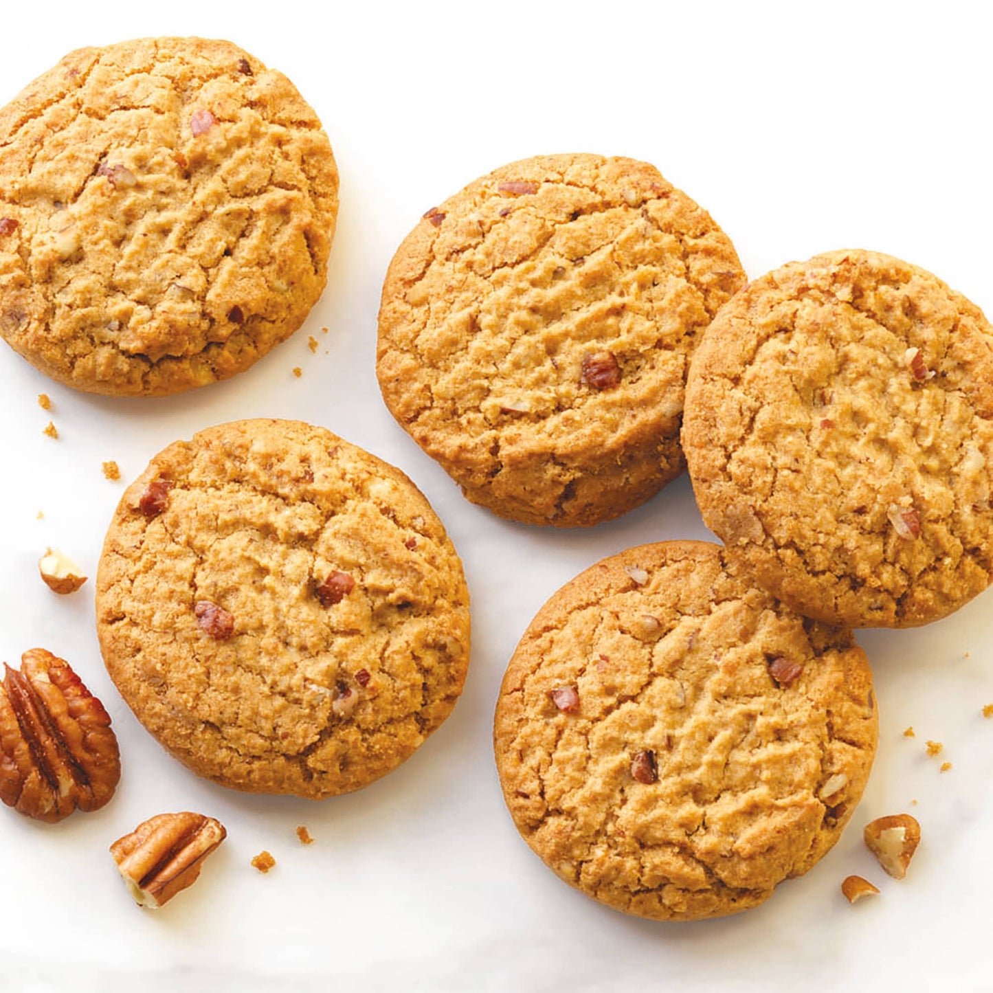 Simple Mills, Crunchy Almond Flour Cookies, Toasted Pecan, 5.5 oz (156 g)