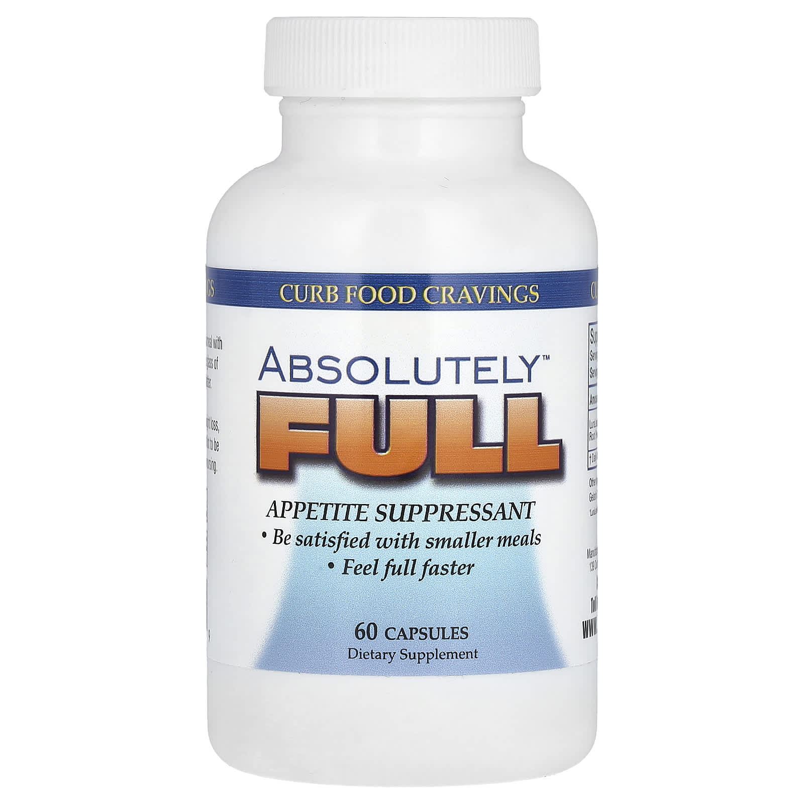 Absolute Nutrition-Absolutely Full-Appetite Suppressant-60 Capsules