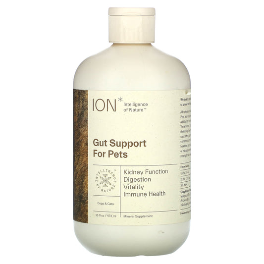 ION Intelligence of Nature-Gut Support For Pets-Dogs & Cats-16 fl oz (473 ml)