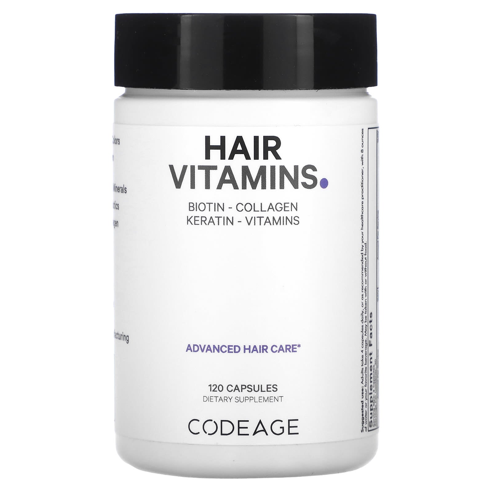 Codeage-Hair Vitamins-120 Capsules