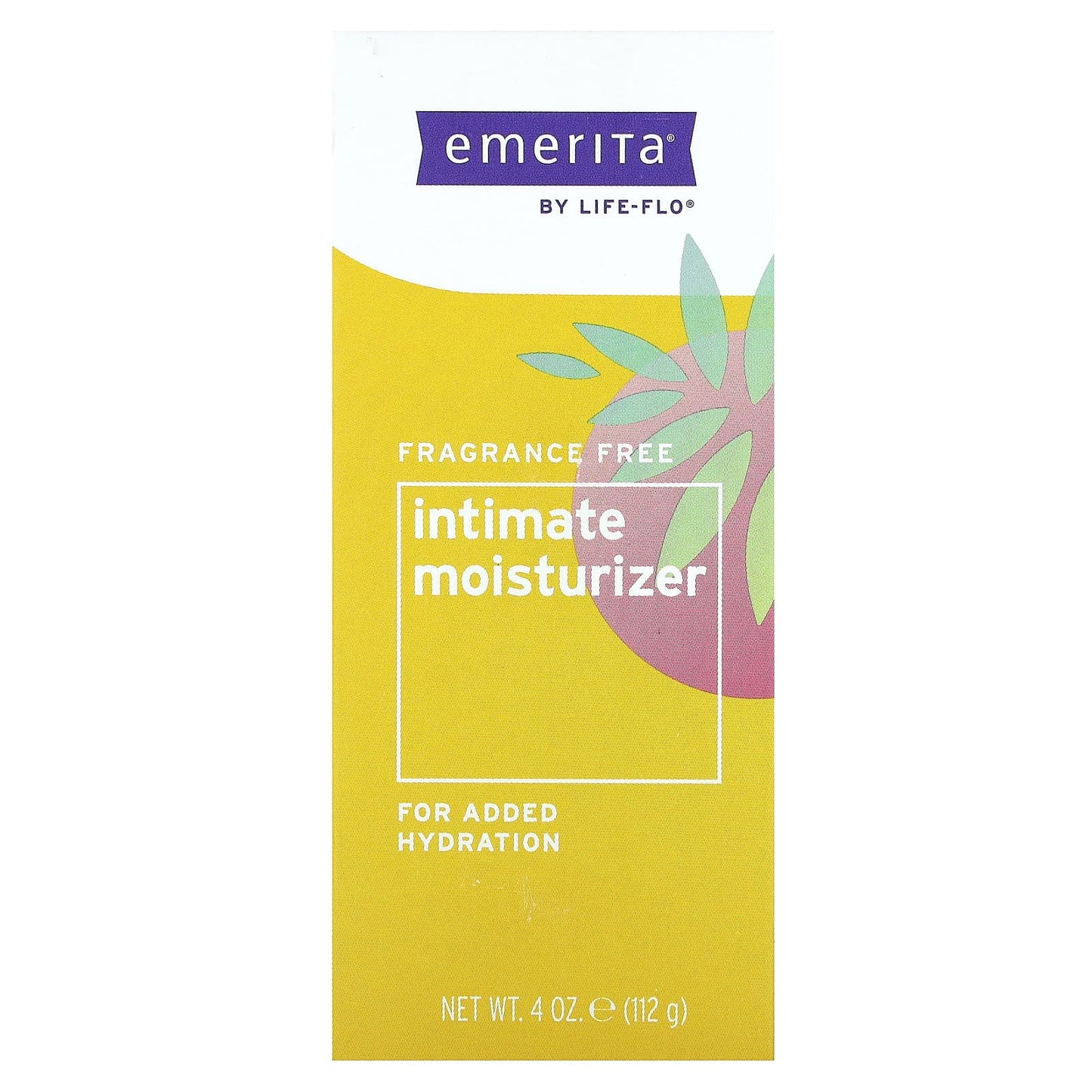 Emerita, Intimate Moisturizer, Fragrance Free, 4 oz (112 g)