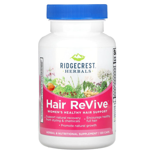 RidgeCrest Herbals-Hair ReVive-120 Caps