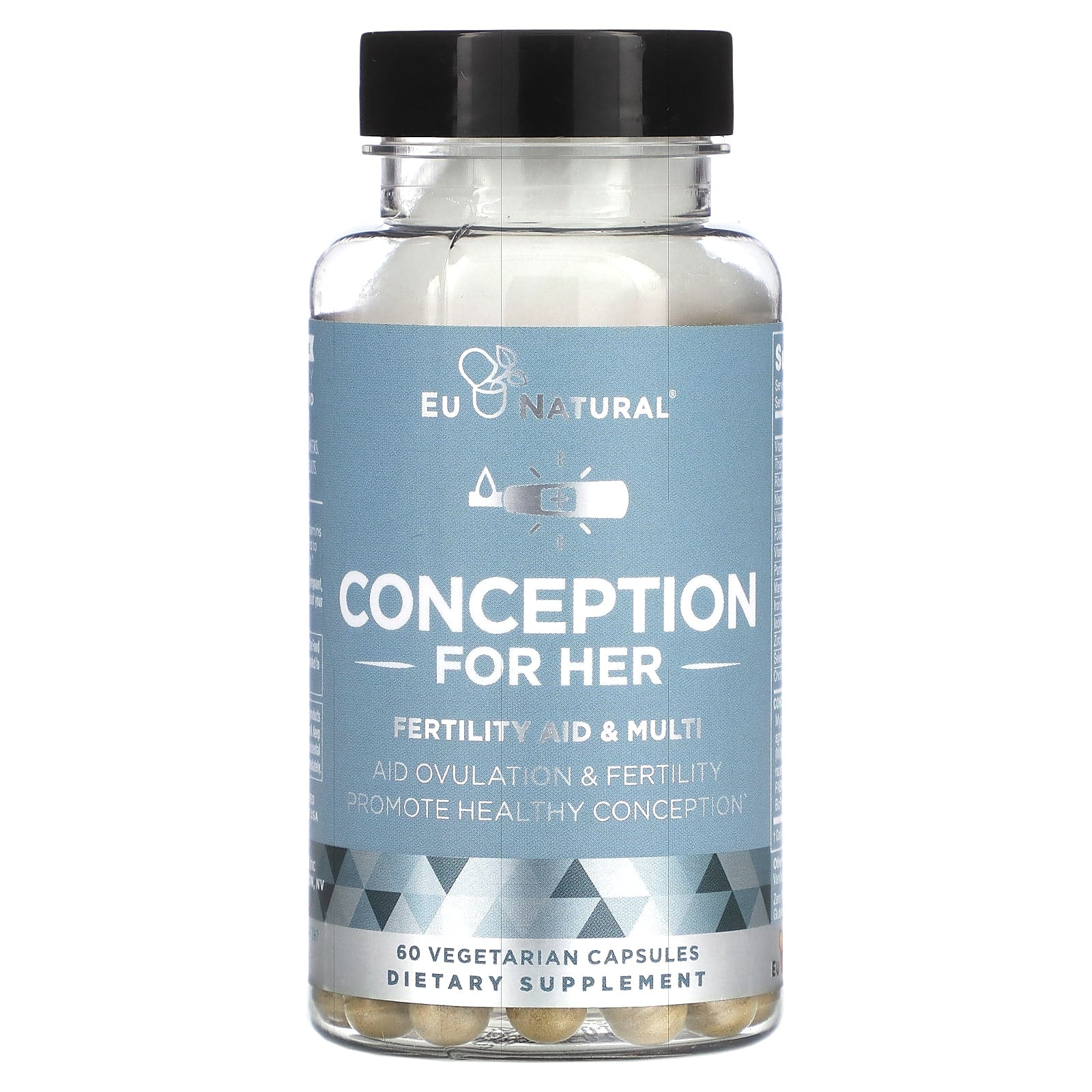 Eu Natural-Conception for Her-Fertility Aid & Multi - 60 Vegetarian Capsules