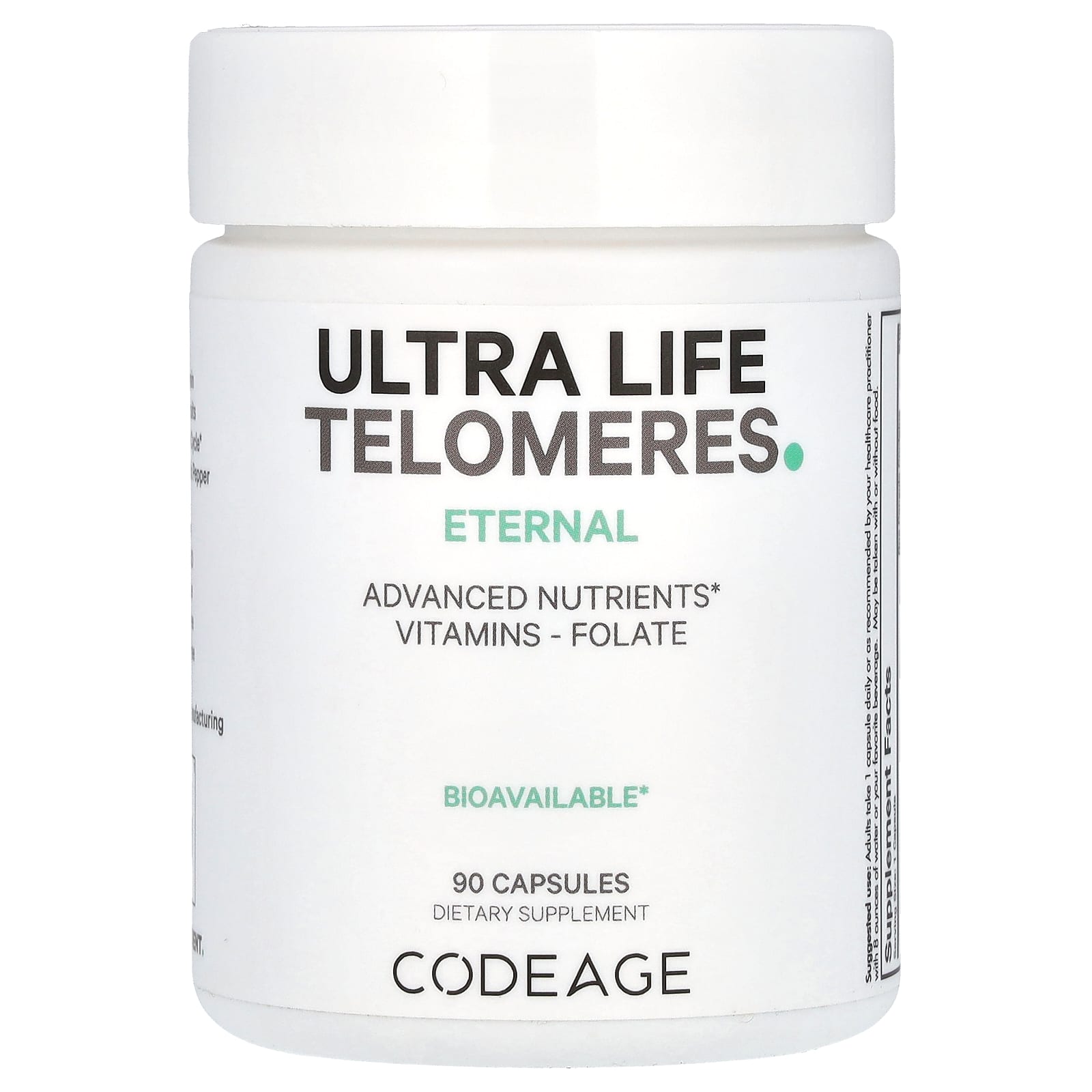 Codeage-Ultra Life Telomeres-90 Capsules