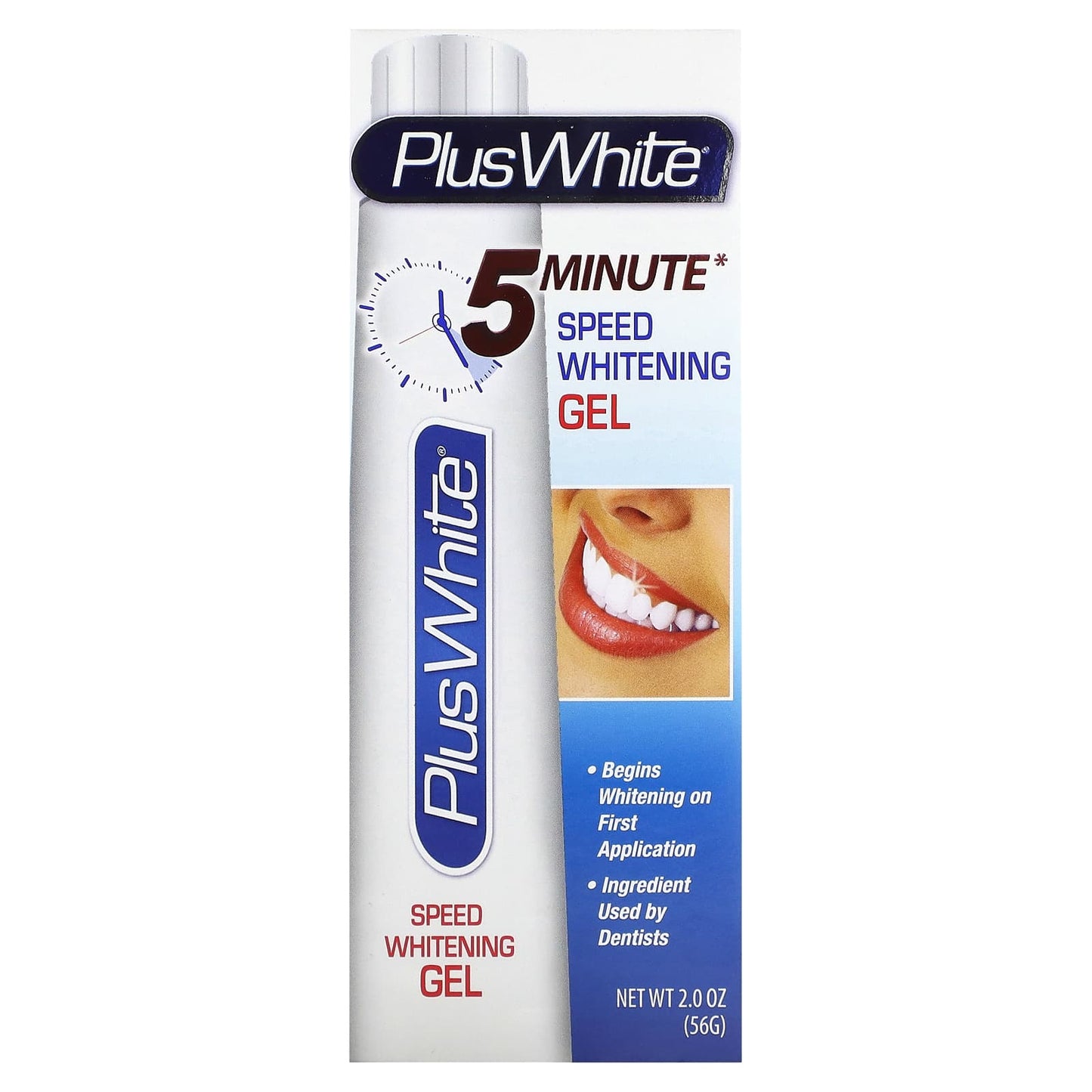 Plus White, 5 Minute Speed Whitening Gel, 2 oz (56 g)