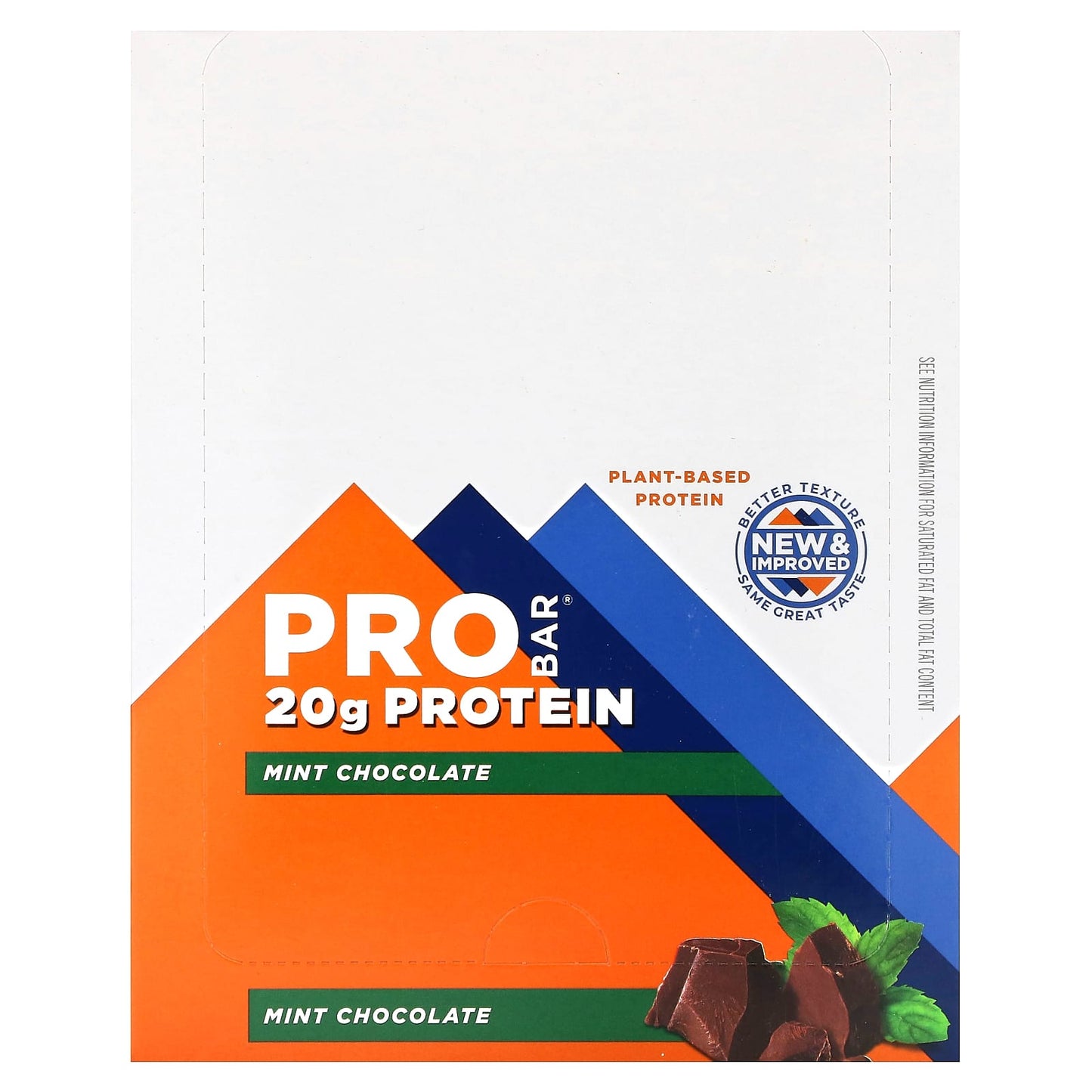 ProBar-Protein Bar-Mint Chocolate-12 Bars-2.47 oz (70 g) Each