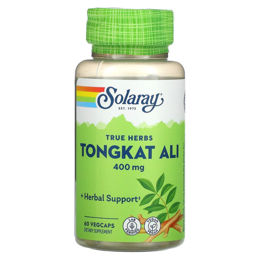 Solaray-Tongkat Ali-400 mg-60 VegCaps