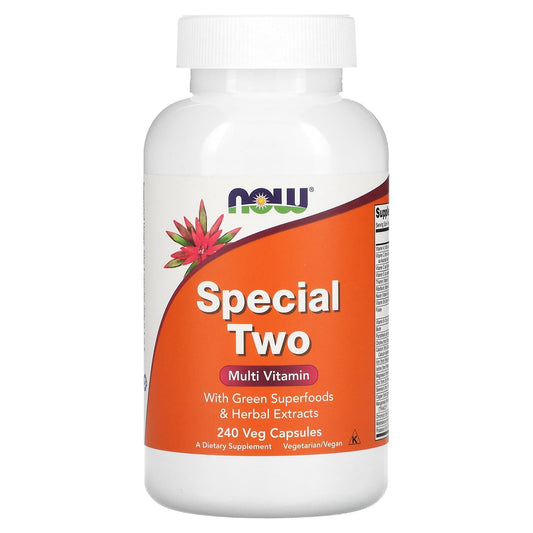 NOW Foods-Special Two-Multi Vitamin-240 Veg Capsules