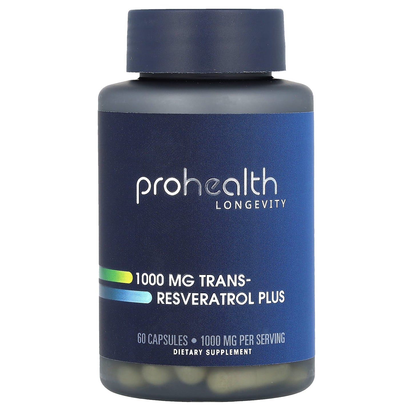 ProHealth Longevity-Trans-Resveratrol Plus-1,000 mg -60 Capsules (500 mg per Capsule)