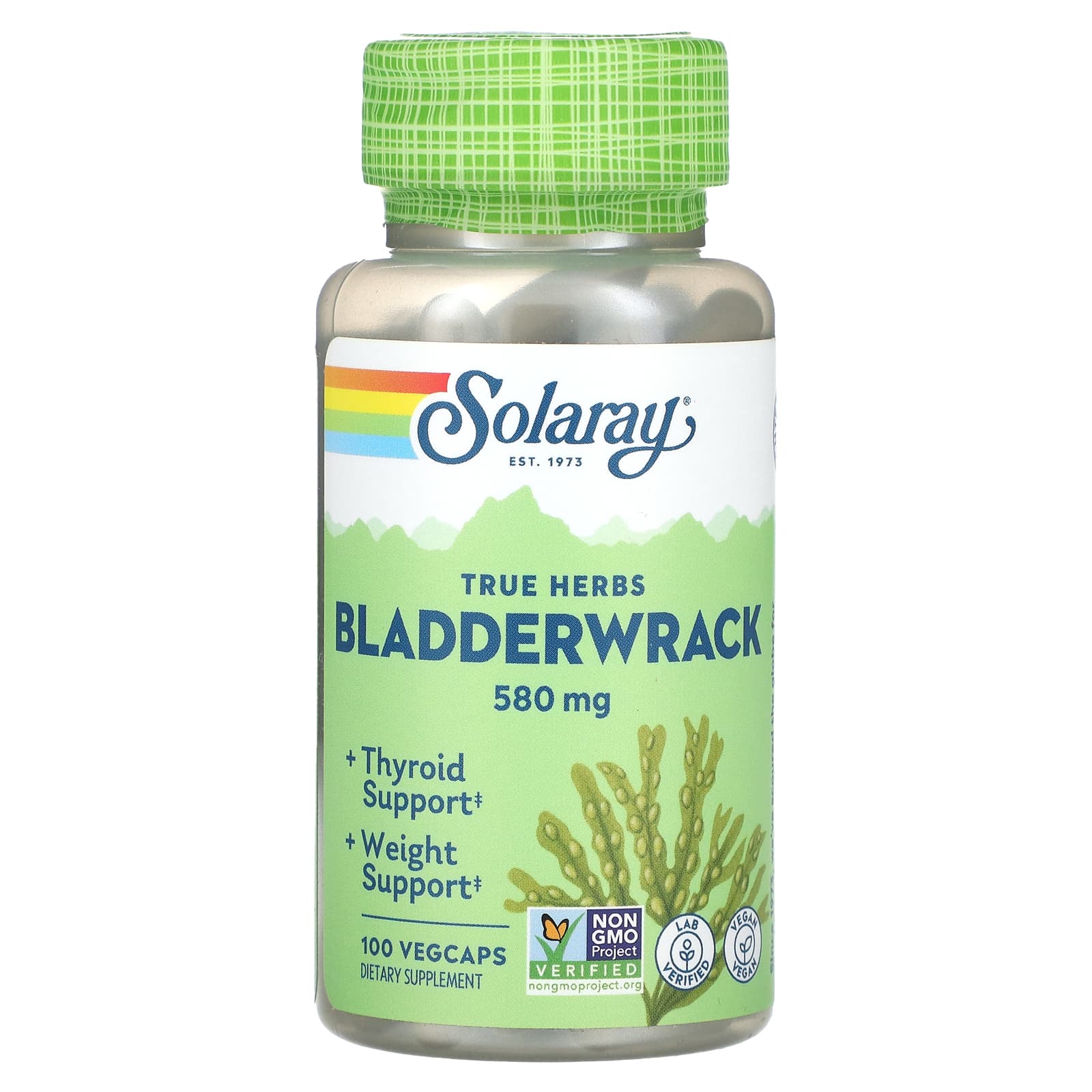 Solaray-True Herbs-Bladderwrack-580 mg-100 VegCaps