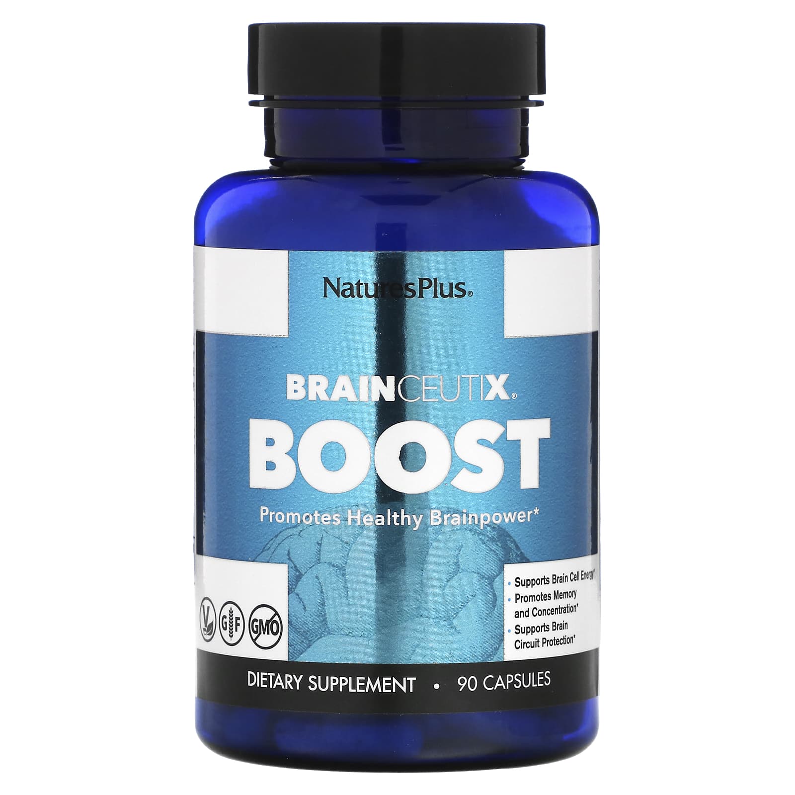 NaturesPlus-Brainceutix Boost-90 Capsules