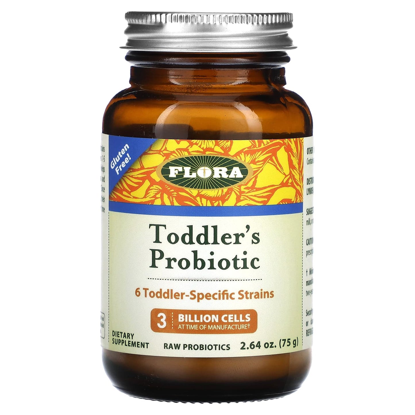 Flora-Toddler's Probiotic-3 Billion-2.64 oz (75 g)