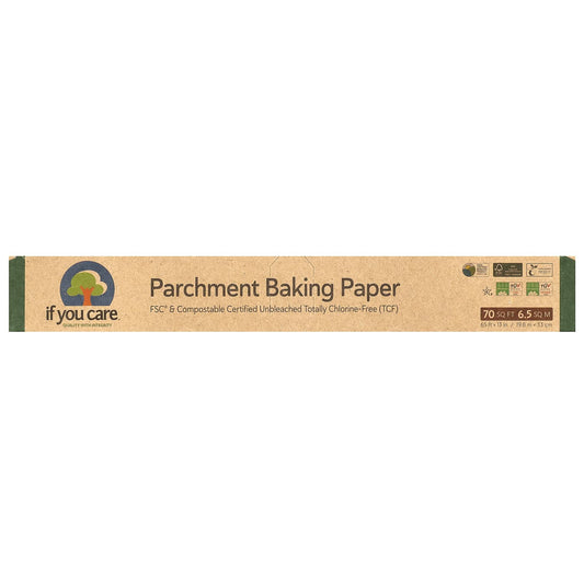 If You Care-Parchment Baking Paper-70 sq ft (65 ft x 13 in)