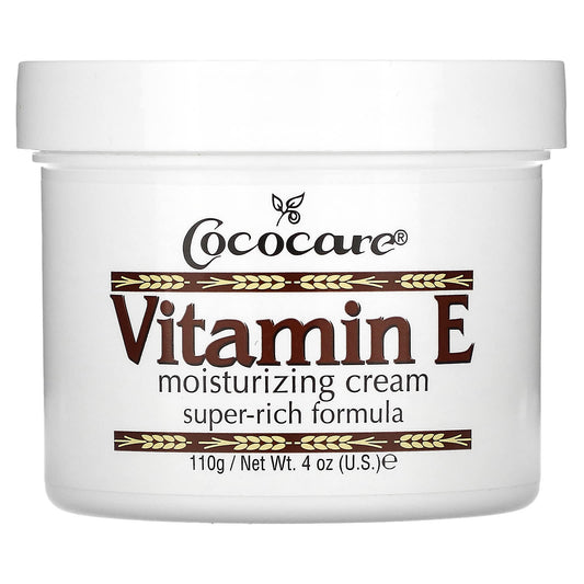 Cococare-Vitamin E Moisturizing Cream-4 oz (110 g)