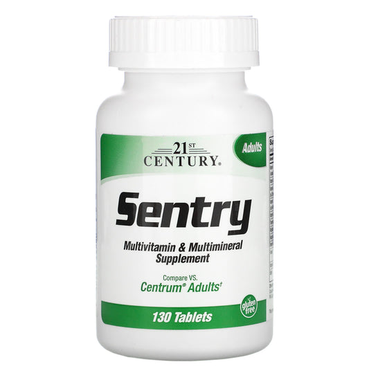 21st Century-Sentry-Adults Multivitamin & Multimineral Supplement-130 Tablets