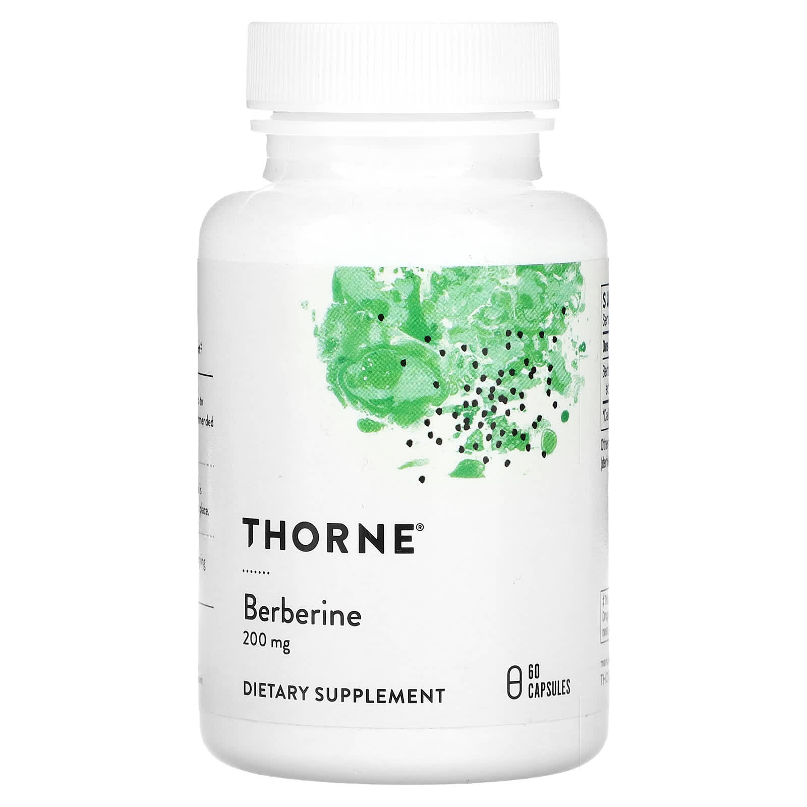 Thorne-Berberine-200 mg-60 Capsules