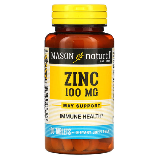 Mason Natural-Zinc-100 mg-100 Tablets