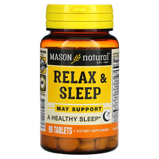 Mason Natural-Relax & Sleep-90 Tablets