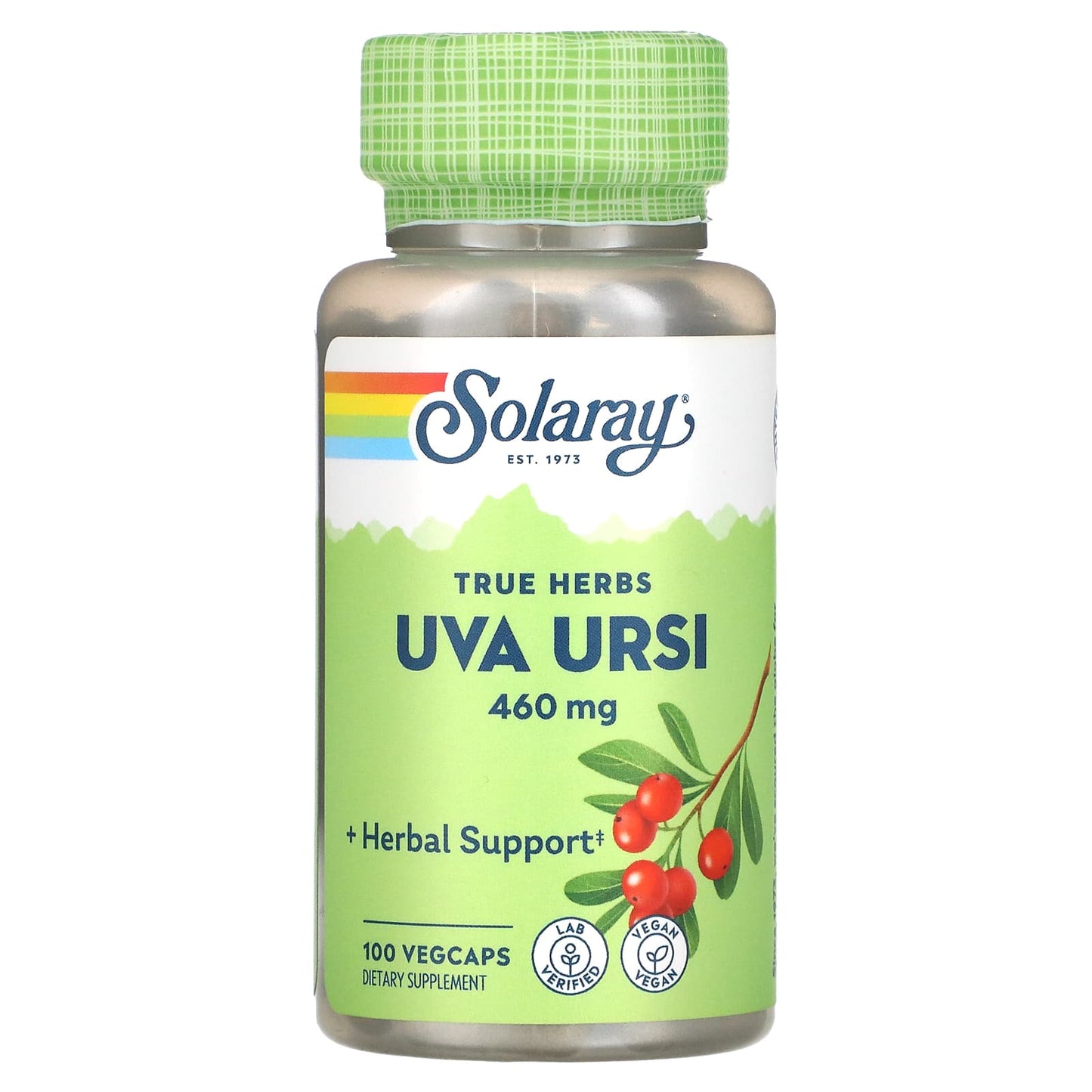 Solaray-Uva Ursi-460 mg-100 VegCaps