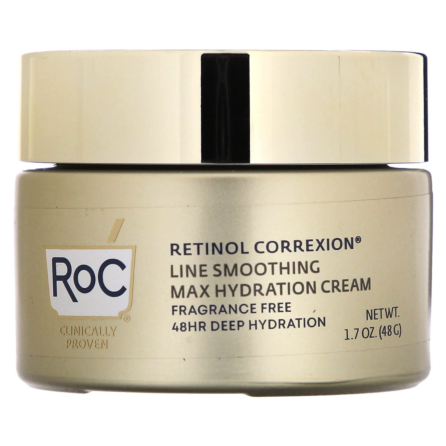 RoC-Retinol Correxion-Max Hydration Cream-Fragrance Free-1.7 oz (48 g)