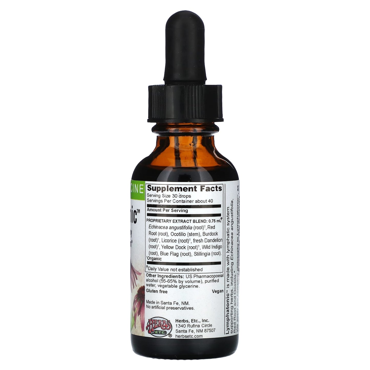 Herbs Etc., Lymphatonic, 1 fl oz (30 ml)