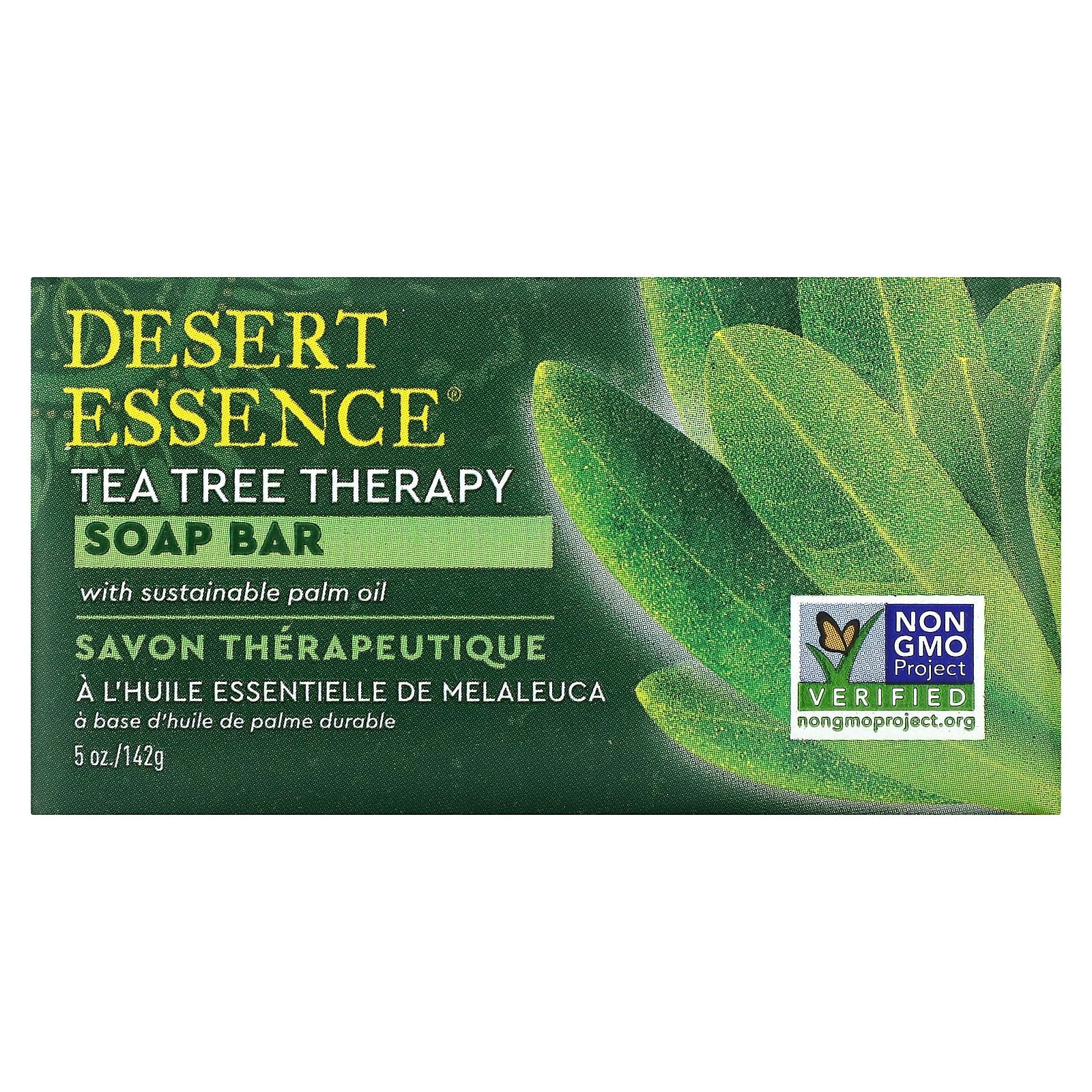 Desert Essence-Tea Tree Therapy Soap Bar-5 oz (142 g)