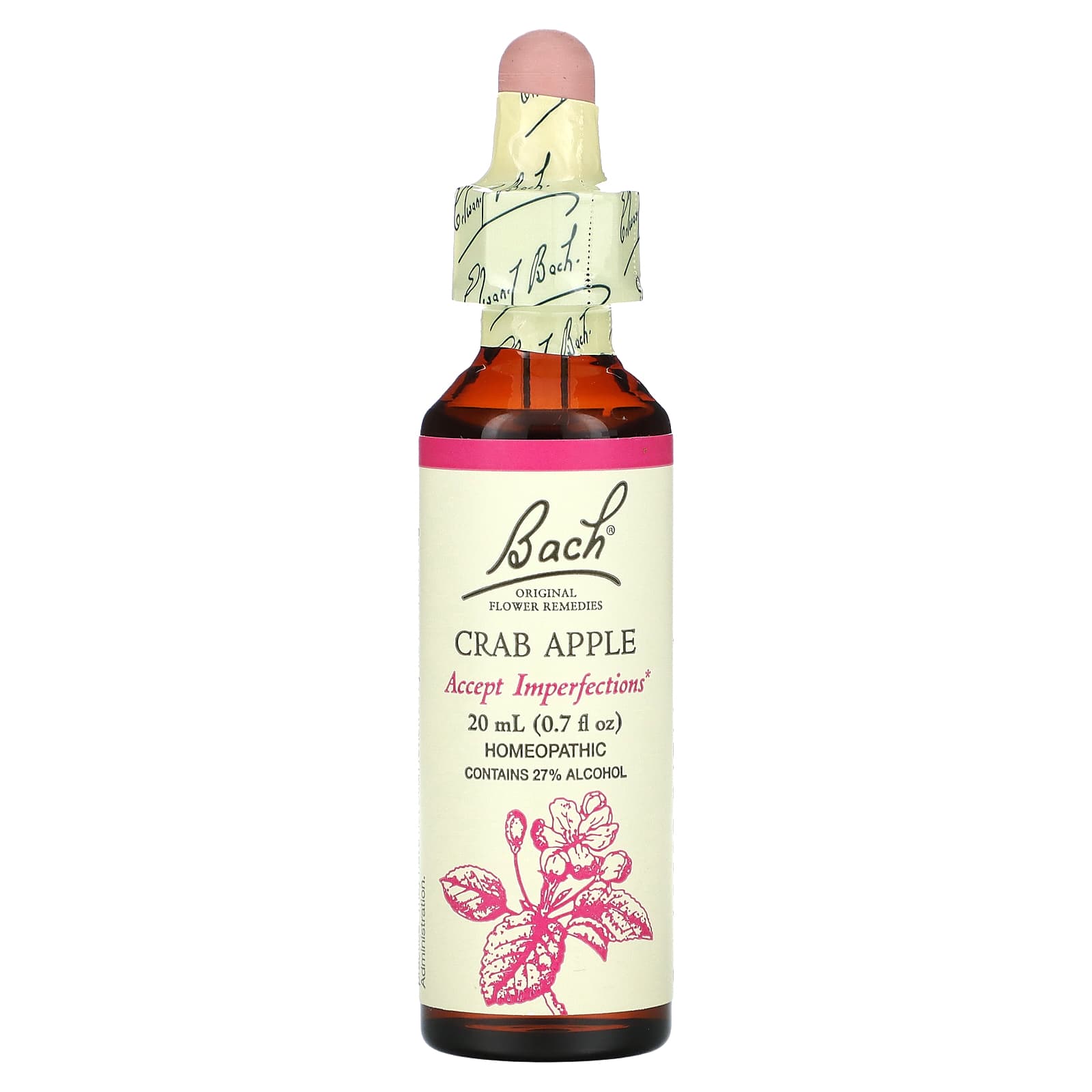 Bach-Original Flower Remedies-Crab Apple-0.7 fl oz (20 ml)