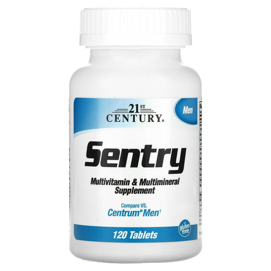 21st Century-Sentry Men-Multivitamin & Multimineral Supplement-120 Tablets