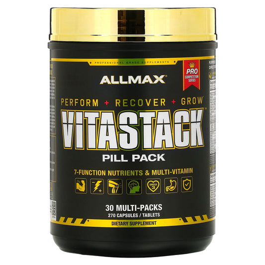 ALLMAX-Vitastack-Pill Pack-30 Multi-Packs