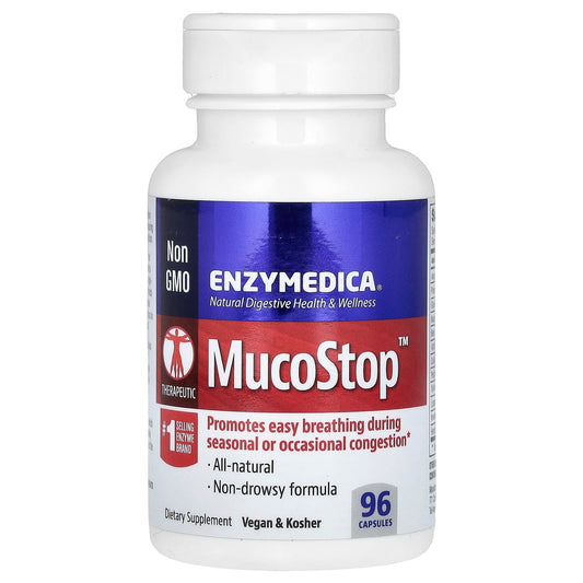 Enzymedica-MucoStop-96 Capsules