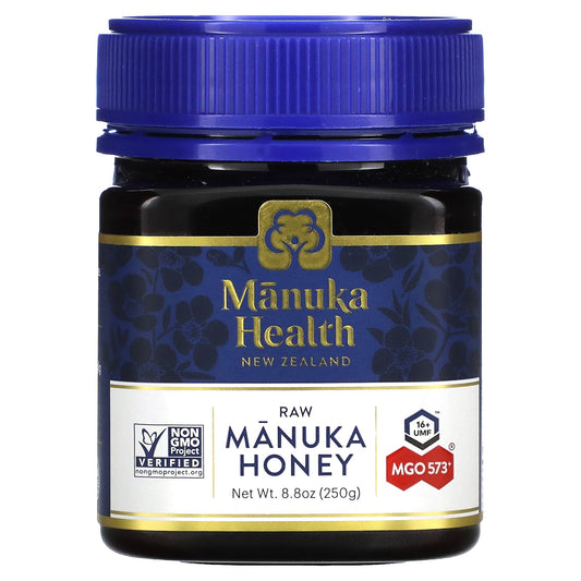 Manuka Health-Raw Manuka Honey-MGO 573+-8.8 oz (250 g)