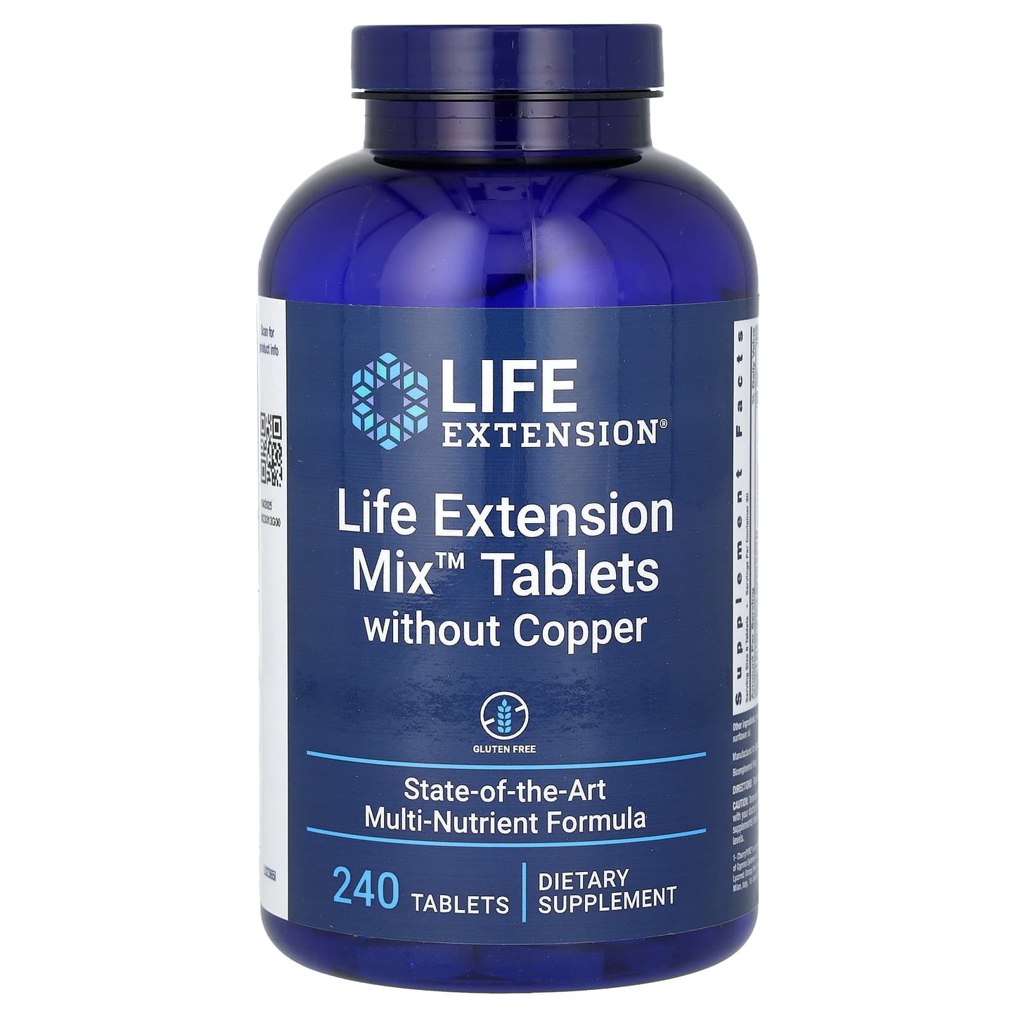 Life Extension-Mix Tablets Without Copper-240 Tablets