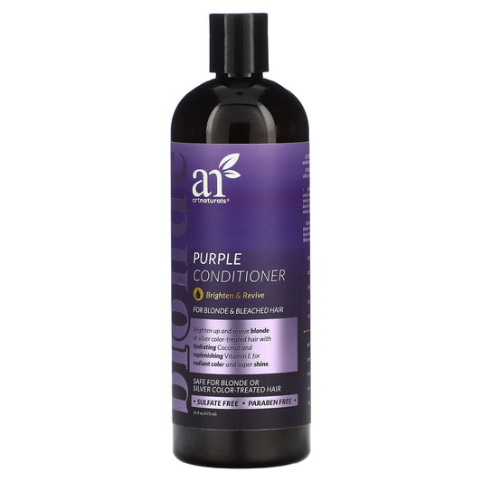 artnaturals-Purple Conditioner-For Blonde & Bleached Hair-16 fl oz (473 ml)