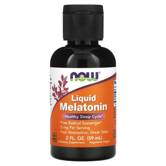 NOW Foods-Liquid Melatonin-2 fl oz (59 ml)