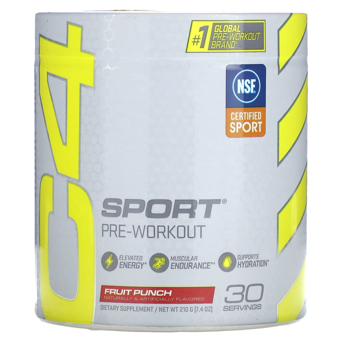 Cellucor-C4 Sport-Pre-Workout-Fruit Punch-7.4 oz (210 g)