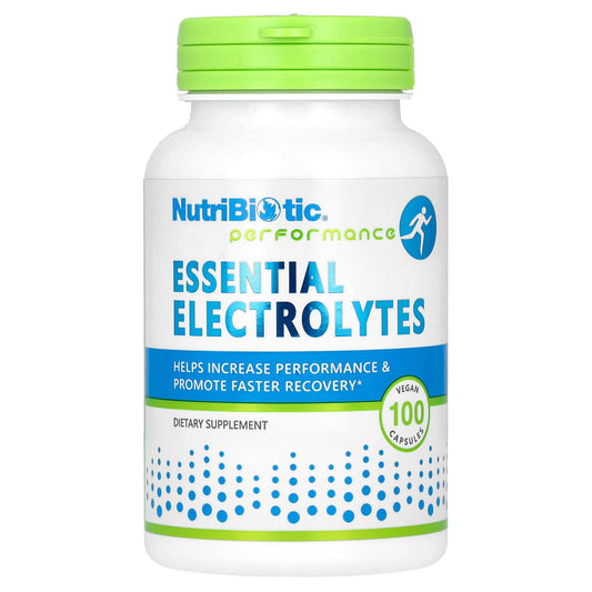 NutriBiotic-Performance-Essential Electrolytes-100 Vegan Capsules